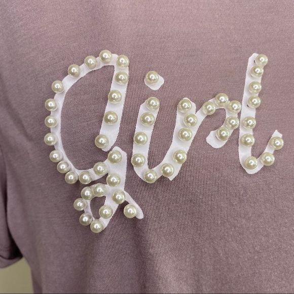 Miss Chievous Pearl Girl Gang shirt with Front Twist size XL - Picture 4 of 11